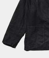 A.PRESSE 2025 Style1 "Vintage Black Linen Coverall"