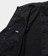 A.PRESSE 2025 Style1 "Vintage Black Linen Coverall"