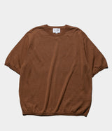 STILL BY HAND "KN01252" Knit T-shirt