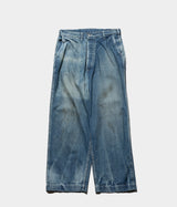 A.PRESSE 2025 Style1 "US ARMY DUNGAREE DENIM TROUSERS"
