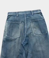 A.PRESSE 2025 Style1 "US ARMY DUNGAREE DENIM TROUSERS"