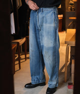 A.PRESSE 2025 Style1 "US ARMY DUNGAREE DENIM TROUSERS"