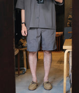 STILL BY HAND "PT02252" Polyurethane blend nylon shorts