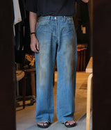 SSSTEIN 25AW "LOOSE DENIM JEANS"