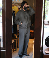 A.PRESSE 2025 Style2 "Vintage Black Chambray Sports Jacket"