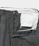 A.PRESSE 2025 Style2 "Vintage Black Chambray Work Pants"