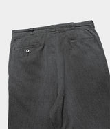 A.PRESSE 2025 Style2 "Vintage Black Chambray Work Pants"