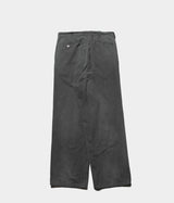 A.PRESSE 2025 Style2 "Vintage Black Chambray Work Pants"