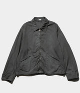 A.PRESSE 2025 Style2 "Vintage Black Chambray Sports Jacket"