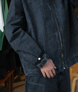 A.PRESSE 2025 Style2 "Vintage US Navy Zip Hoodie"