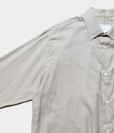 SSSTEIN 25AW "COTTON/SILK OVERSIZED REGULAR COLLAR SHIRT"
