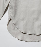 SSSTEIN 25AW "COTTON/SILK OVERSIZED REGULAR COLLAR SHIRT"