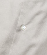 SSSTEIN 25AW "COTTON/SILK OVERSIZED REGULAR COLLAR SHIRT"