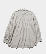 SSSTEIN 25AW "COTTON/SILK OVERSIZED REGULAR COLLAR SHIRT"