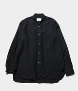 SSSTEIN 25AW "WOOL/SILK REGULAR COLLAR SHIRT"