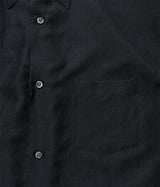 SSSTEIN 25AW "WOOL/SILK REGULAR COLLAR SHIRT"