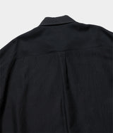 SSSTEIN 25AW "WOOL/SILK REGULAR COLLAR SHIRT"