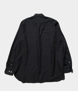 SSSTEIN 25AW "WOOL/SILK REGULAR COLLAR SHIRT"