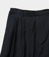 SSSTEIN 25AW "WOOL/SILK WIDE EASY TROUSERS"