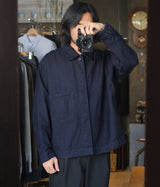 STILL BY HAND "DN03253"12oz denim jacket
