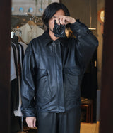 YOKE 25AW "Leather Flight Jacket"