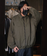 SSSTEIN 25AW "BIO WASHED NYLON OVERSIZED FIGHT JACKET"