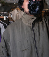 SSSTEIN 25AW "BIO WASHED NYLON OVERSIZED FIGHT JACKET"