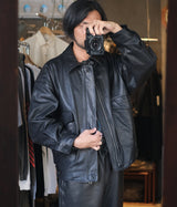 YOKE 25AW "Leather Flight Jacket"