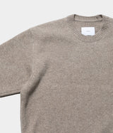 SSSTEIN 25AW "EXTRA FINE WOOL WARM KNIT CREW NECK LS"