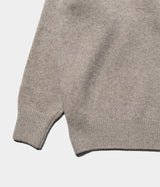 SSSTEIN 25AW "EXTRA FINE WOOL WARM KNIT CREW NECK LS"