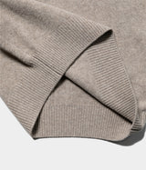 SSSTEIN 25AW "EXTRA FINE WOOL WARM KNIT CREW NECK LS"