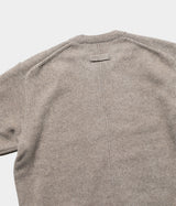 SSSTEIN 25AW "EXTRA FINE WOOL WARM KNIT CREW NECK LS"