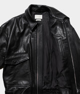 YOKE 25AW "Leather Flight Jacket"