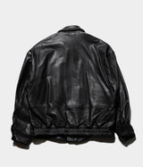 YOKE 25AW "Leather Flight Jacket"
