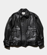 YOKE 25AW "Leather Flight Jacket"