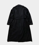 SSSTEIN 25AW "WOOL FLANNEL OVERSIZED DOUBLE BREASTED COAT"