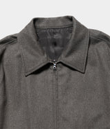 SSSTEIN 25AW "WOOL DOESKIN ZIP SHORT JACKET"