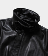 YOKE 25AW "Leather Flight Jacket"