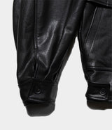 YOKE 25AW "Leather Flight Jacket"