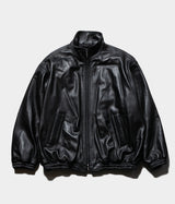 SSSTEIN 25AW "SHEEP LEATHER STAND COLLAR JACKET"