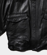YOKE 25AW "Leather Flight Jacket"