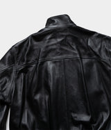 SSSTEIN 25AW "SHEEP LEATHER STAND COLLAR JACKET"