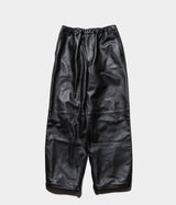 SSSTEIN 25AW "SHEEP LEATHER EASY TROUSERS"