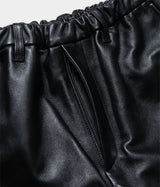 SSSTEIN 25AW "SHEEP LEATHER EASY TROUSERS"