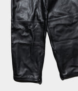 SSSTEIN 25AW "SHEEP LEATHER EASY TROUSERS"