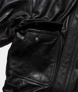 YOKE 25AW "Leather Flight Jacket"