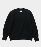 SSSTEIN 25AW "EXTRA FINE WOOL WARM KNIT CREW NECK LS"