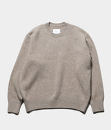 SSSTEIN 25AW "EXTRA FINE WOOL WARM KNIT CREW NECK LS"