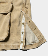YOKE 25AW "Vintaged Denim Coverall Half Coat"
