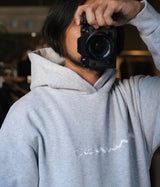 STUDIO WEAREALLANIMALS "Athletic Script logo HOODIE"